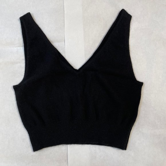 Cashmere Cropped Tank Top from Naadam - Picture 1 of 8